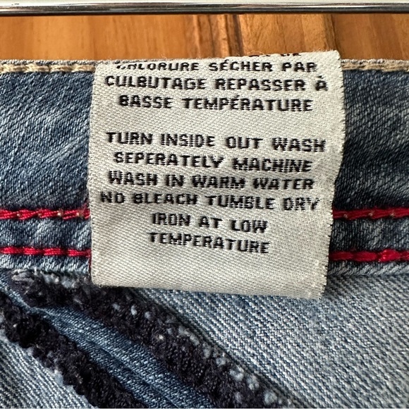 Foxy Jeans Blue Medium Wash Skinny Jeans - Size 27 - Picture 8 of 16